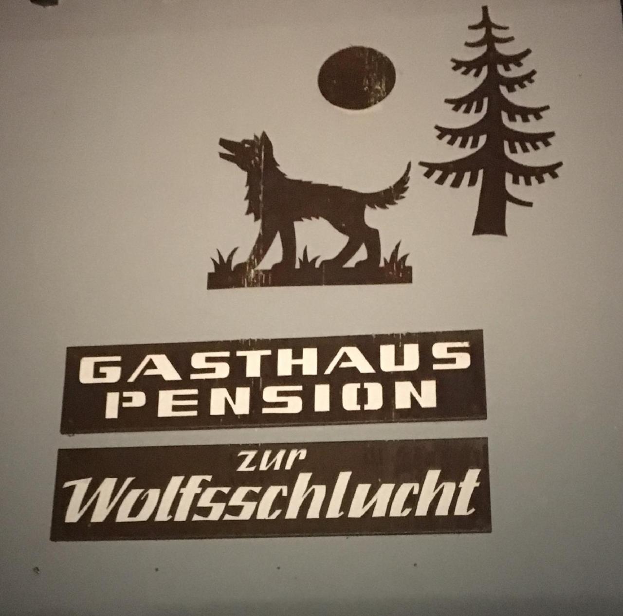 Hotel Gasthaus Zur Wolfsschlucht Sugenheim Exteriér fotografie